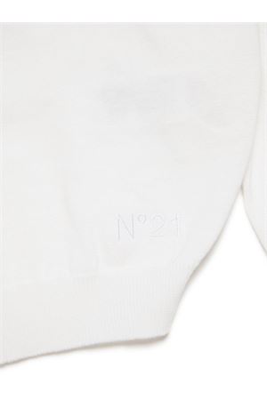 Top in cotone bianco N°21 KIDS | N21858N02020N100